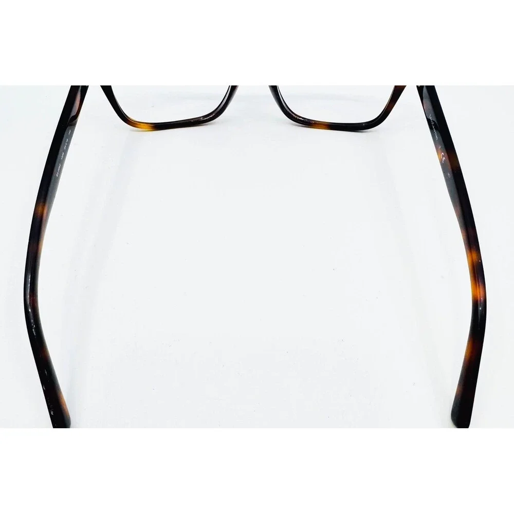LensCrafters Eyeglasses Frames Unisex Tortoise Square EC2002 55-17-140